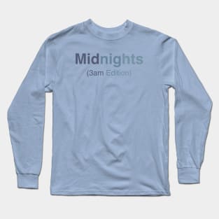 3am Edition Long Sleeve T-Shirt